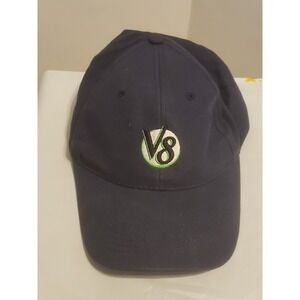 Vintage V8 Veggie Juice Drink Promotional‎ Hat Cap Adjustable Clasp